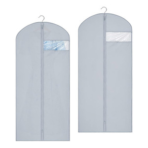 <span class=keywords><strong>Housse</strong></span> <span class=keywords><strong>de</strong></span> vêtement anti-poussière en tissu non tissé blanc <span class=keywords><strong>de</strong></span> haute qualité pour suspendre les vêtements - Product Image 1