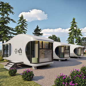 Nhà ở di động thông minh, kiểu nhà ở tối giản, thân thiện với môi trường, có rèm điều khiển bằng giọng nói - Product Image 4