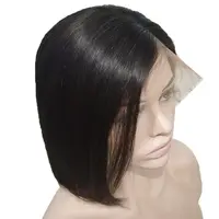 2020 Cheap New Straight Wave Virgin Brazilian Hair Wigs,Short Lace Frontal Wig Human Hair , Bob Wigs Human Hair