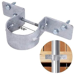 <span class=keywords><strong>Support</strong></span> de <span class=keywords><strong>poteau</strong></span> en <span class=keywords><strong>bois</strong></span> inoxydable <span class=keywords><strong>pour</strong></span> clôture de réparation de jardin réglable en aluminium, métal, acier au carbone, fabrication chinoise - Product Image 3