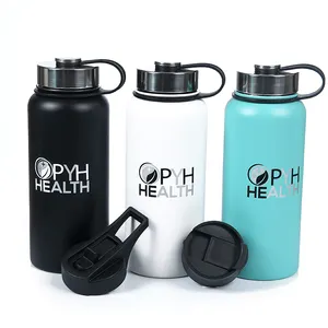 Eco Friendly Products 2023 Double Wall Stainless Steel Sport Water Bottle Large Capacity Insulated Water Bottle