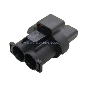 ขั้วต่อสายไฟแบบปิดผนึกสำหรับยานยนต์ WX 2 พิน พลาสติก รุ่น DJ7021B-8.0-21 สำหรับปลั๊กไฟ NG - Product Image 3