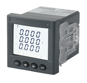 Acrel AMC72-AI3 Programmable Power <strong>Meter</strong> Three Phase Ammeter LED Display 0.5 Class Input AC 1A or 5A Optional RS485 - Product Image 1