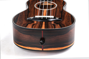 GKS-100 Smiger Tốt Nhất Trung Quốc Thương Hiệu Tùy Chỉnh Logo Ziricote Gỗ Soprano Ukulele - Product Image 4