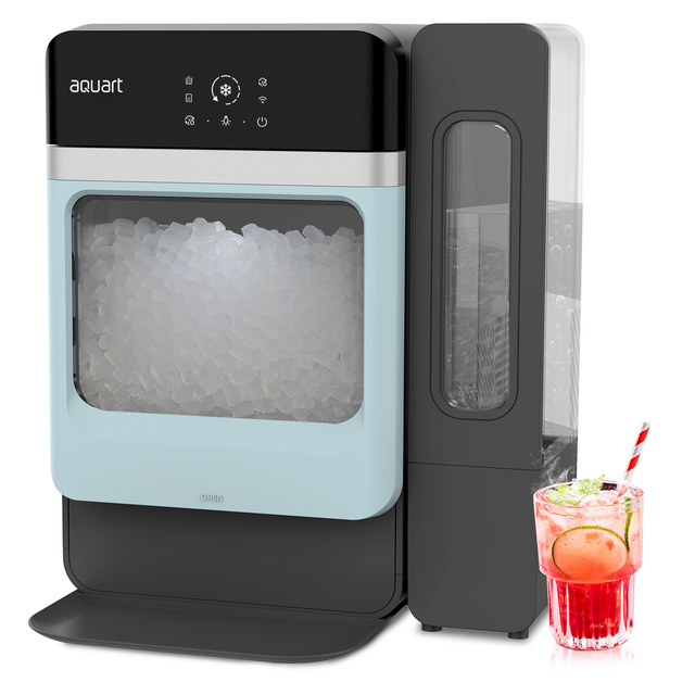 15KG Household Nugget Ice Maker Excellent Insulation Portable Self Cleaning Pellet Ice Machine Quietly