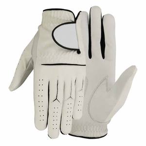 Fabricant tout temps Emballage couleur pour hommes Gants de golf en cuir de mouton Cabretta personnalisés en gros - Product Image 2