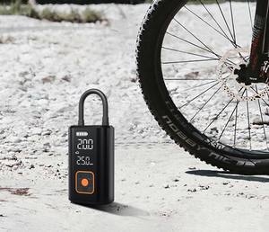 Compresor de aire para inflar <span class=keywords><strong>neumáticos</strong></span> portátil con pantalla digital6000 mAh BatteryAuto Shut Off Sui table para automóviles, motocicletas, bicicletas - Product Image 6