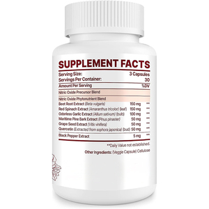 Capsules d'oxyde nitrique en gros d'usine, meilleur et plus puissant supplément d'oxyde nitrique pour la <span class=keywords><strong>musculation</strong></span> - Product Image 3