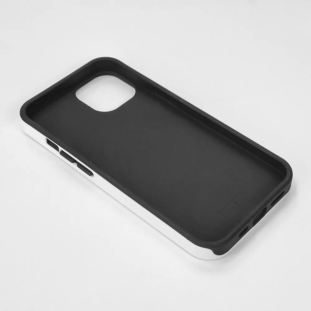 Capa de filme 3D para celular 2 em 1 camada dupla revestida por sublimação para iphone 15 14 13 12 pro max