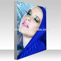 Caisson lumineux extérieur et intérieur super lumineux durable et écologique haute définition UV Flex Banner Fabric Light Box