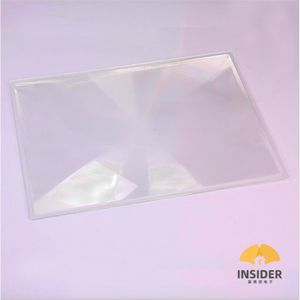 مكبر صفحة كاملة <span class=keywords><strong>A4</strong></span> بدون إطار، ورقة تكبير كبيرة من البلاستيك PVC بتكبير 3 أضعاف مع عدسة فرينل مصبوبة - Product Image 6