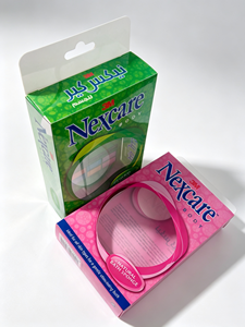 Boîte d'emballage personnalisée pour éponge de bain avec logo — Boîte de gros pour éponges de bain et éponges de maquillage, emballage de présentation en plastique transparent - Product Image 4