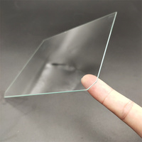 Verre de téléprompteur personnalisé 1 mm 1,5 mm 2 mm 30r/70t 40r/60t Effet demi-miroir trempé Verre autocue