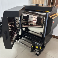 YILEE 60CM vertikal Dtf bubuk Shaker dan mesin pengering Hotmelt bubuk Curing Oven untuk Dual I1600 I3200 DTF Printer 24Inch