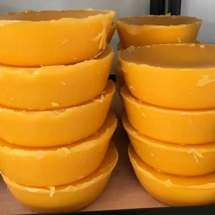 Factory Outlet Yellow White Pellet Bee Wax se utilizan como agentes emulsionantes en cosméticos