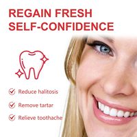 Dentifrice Probiotique Éclaircissant, Élimination Douce des Taches, Haleine Fraîche, Soin Bucco-dentaire, Dentifrice pour la Maison et les Voyages