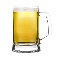 Beer Large Mug Fair Price DELI 650ml 22oz Glassware Large Stock Custom Beer Mugs With Handle
