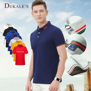 Özel baskılı renk kombinasyonu pamuklu Polyester erkekler logo Polo GÖMLEK yaka düz donanma % 100% pamuk erkekler Polo GÖMLEK astar ile