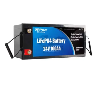 Batería de litio de 36V, batería de iones de litio de 36V de ciclo profundo para yate, 36V, 40ah, 60ah, 80ah, 100ah, LiFePO4, 48V