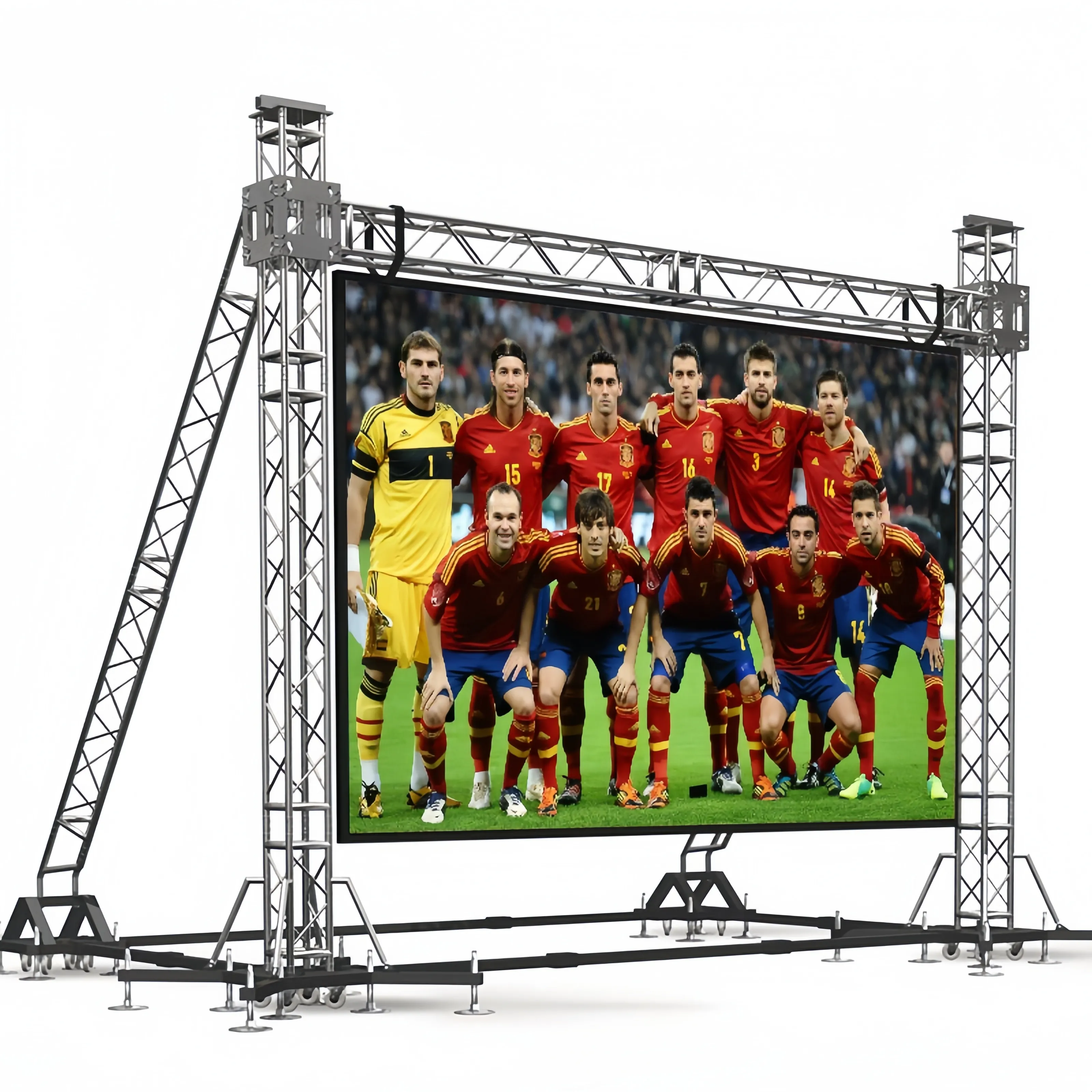 High Performance Stage Background Video Wall Removable Portable Indoor Outdoor HD LED Rental Display