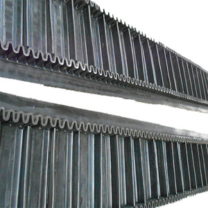 Banda Transportadora <span class=keywords><strong>de</strong></span> Caucho Sidewall S200 con Tacos para Transporte <span class=keywords><strong>de</strong></span> Acero en Ángulo Alto, Resistente a la Abrasión para Plantas <span class=keywords><strong>de</strong></span> Cemento y Acero - Product Image 1