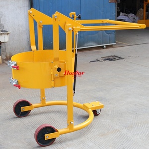 किफायती 300 किलोग्राम यांत्रिक रोटरी तेल ड्रम लिफ्टर मैनुअल कार रिवर्स कार्यक्षमता के साथ - Product Image 2