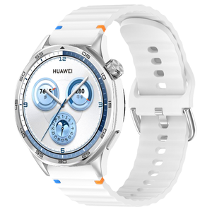 <span class=keywords><strong>Bracelet</strong></span> de remplacement de <span class=keywords><strong>bracelet</strong></span> de sport à boucle colorée pour Samsung Galaxy Watch7/FE/6/5 Pro/4 <span class=keywords><strong>bracelet</strong></span> de montre en silicone vague classique - Product Image 4