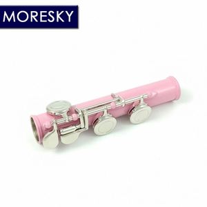 ขลุ่ย MORESKY 16 คีย์ รุ่น CloseC สีชมพู พร้อมคีย์ E - Product Image 5