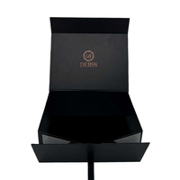 Emballage de boîte-cadeau de vêtements avec logo imprimé personnalisé boîtes pliantes en carton à plat en papier avec couvercle magnétique pour vêtements