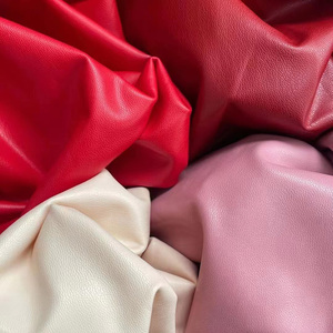 नरम लग रहा है बनाने के लिए 4 रास्ता खिंचाव भेड़ त्वचा पैटर्न पु चमड़े कपड़े कोट पैंट खिलौना - Product Image 4