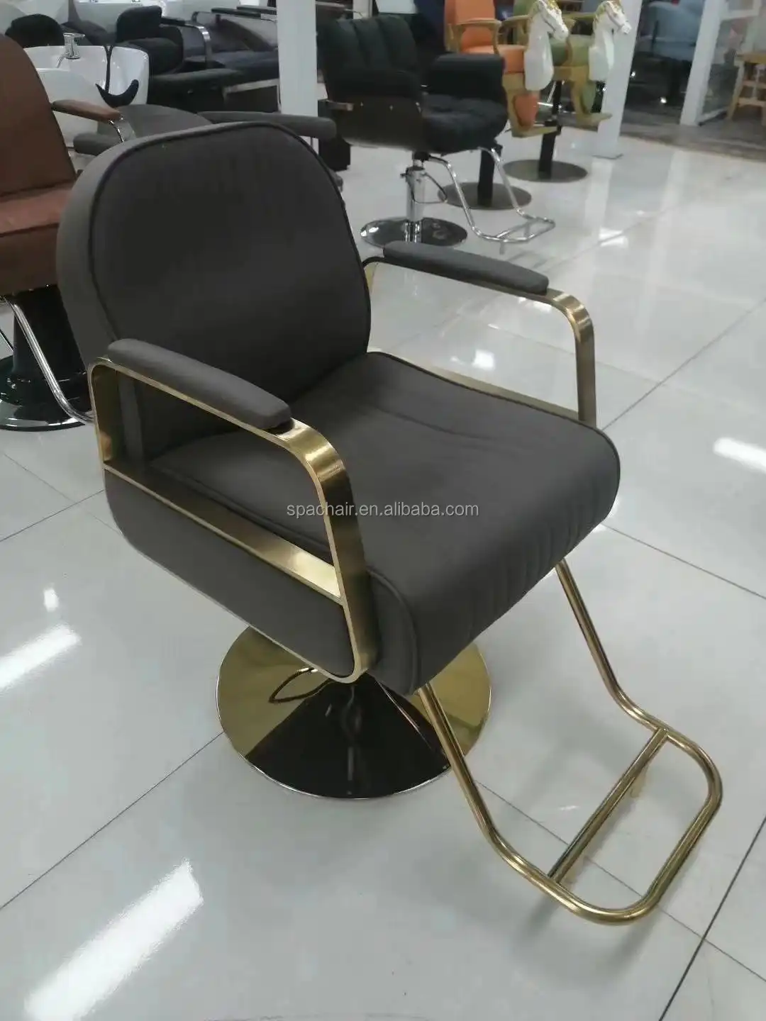 Düşük fiyat modern saç salonu mobilyası berber sandalyeleri salon mobilyaları, foshan fabrika imalatı berber koltuğu