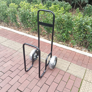 Chariot à outils manuel 1030x500x520mm 2 roues en acier portable pour le transport du bois de chauffage - Product Image 2