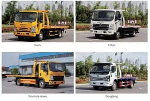 HOWO 4X2 Wrecker Tow <b>Truck</b> Heavy Duty Tow <b>Truck</b> | 6t Hydraulic Winch Road Emergency Rescue <b>Flatbed</b> <b>Truck</b> - Product Image 6