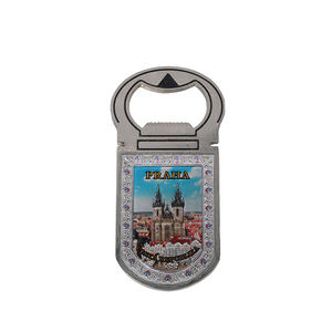 Imán de nevera OEM Barcelona, abridor de latas, recuerdos turísticos de Pisa, Grecia, diseños personalizados de Papúa Nueva Guinea - Product Image 5