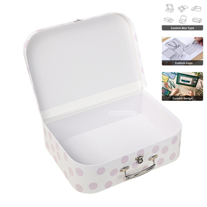 Embalagem de Presente para Crianças Personalizada e Ecológica, Caixa de Papelão Feita à Mão com Alça - Product Image 1