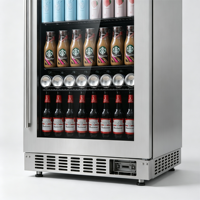 Enfriador de Bebidas Comercial para el Hogar C-Household, 145L, Vertical, Vitrina Exhibidora de Cerveza