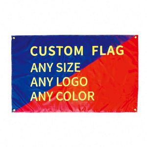 Manufacturer's Custom Print 3X5 Advertising <b>Flags</b> Custom Banner <b>Flags</b> with Logo Print Custom <b>Flag</b> 3X5 Double Sided - Product Image 1