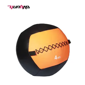 Chinese Customized Logo 2-10 KG 2-20 LB Gym Exercise Fitness Weighted Cross Training PVC Slam Wall Medicina  Ball