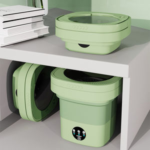 เครื่องซักผ้าพับได้ขนาดเล็กแบบพกพา ขายส่งจากโรงงาน พร้อ<span class=keywords><strong>ม</strong></span>ฟังก์ชั่นปั่นแห้ง สำหรับซักชุดชั้นใน ถุงเท้า <span class=keywords><strong>เสื้อ</strong></span>ผ้าเด็ก - Product Image 1