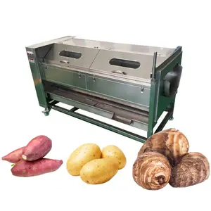 Sbucciatura e lavatrice del ravanello della manioca della patata del mango dell'acciaio inossidabile per manipolazione degli alimenti