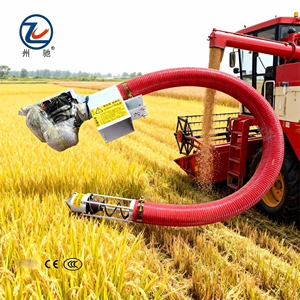 Machine d'aspiration de grains portable à tige souple en PU, convoyeur flexible à vis sans fin - Product Image 2
