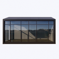 Bâtiment Moderne Préfabriqué Modulaire Entièrement Équipé, Maison Conteneur de Luxe, Bureau Préfabriqué pour 25 Personnes