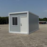 Carter House Kit préfabriqué de luxe en acier 20 pieds pour immeuble de bureaux, appartement ou hôpital, serre moderne