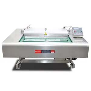 bean products and wild vegetables DZ1000 auto continuous vacuum packing machine/vacuum chamber/vacuum packaging machine