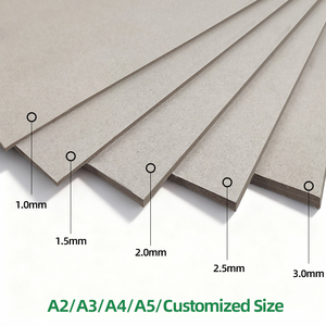 Cartone Grigio di Alta Qualità 2,5mm per Rilegatura Libri Copertina Rigida Fogli di Cartoncino Grigio Spesso Laminato Cartone Resistente - Product Image 2