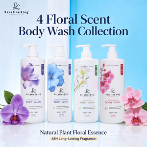 Gel de Ducha Limpiador Corporal 1L, Paquete Familiar, Esencia Floral Natural de Plantas, Limpieza Diaria Suave, Hidratante - Product Image 3