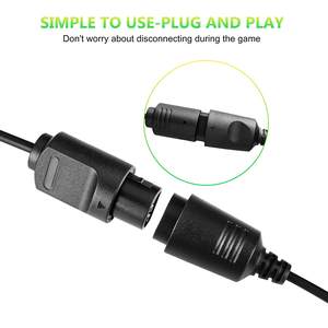 Cable de extensión de controlador de plástico negro de 1,8 m para <span class=keywords><strong>Nintendo</strong></span> <span class=keywords><strong>64</strong></span> N64 <span class=keywords><strong>Gamepad</strong></span> - Product Image 3