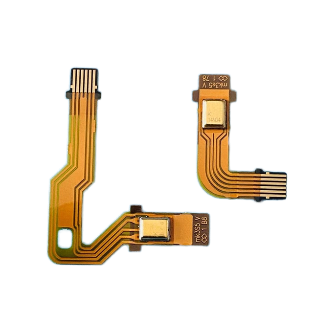 Replacement Left Right Microphone Flex Cable for PS5 Controller V1.0 V2.0 L R Inner Microphone Ribbon Cable Repair Parts for PS5