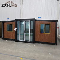 Maison de conteneurs de luxe directement de l'usine, maison préfabriquée modulaire extensible pour complexe hôtelier et hôtel moderne