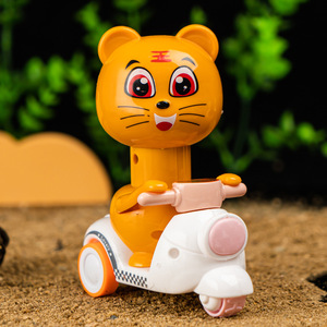 Popolare stile cartone animato Multi animale stampa per camminare Mini moto per i bambini inerziale non c' è bisogno di caricare Mini auto giocattolo - Product Image 4